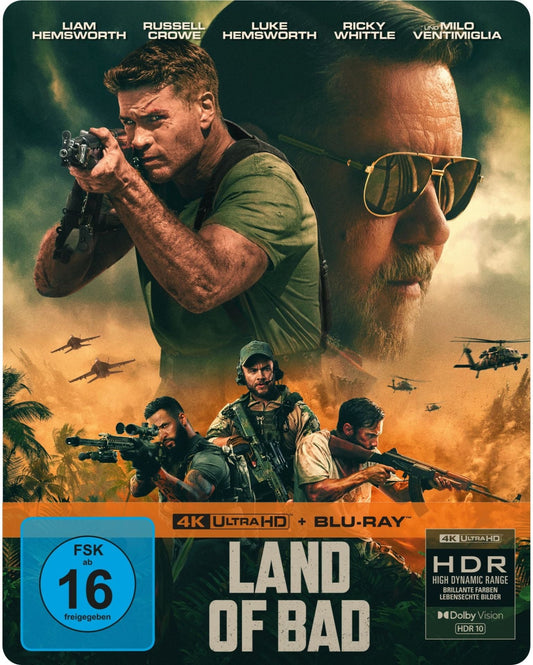 Land of Bad (2024) Limited Edition German Steelbook - 4k UHD