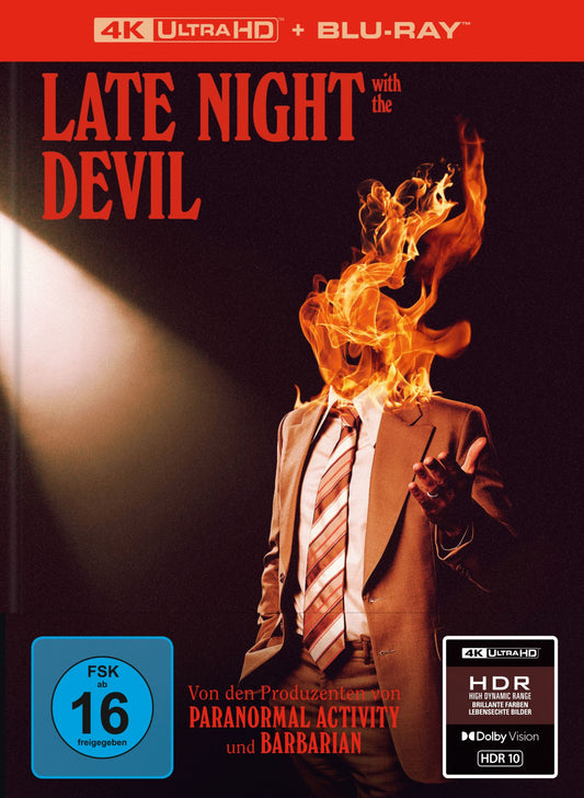 PRE-ORDER Late Night With the Devil - LE Mediabook - 4K UHD / Blu-ray Region B