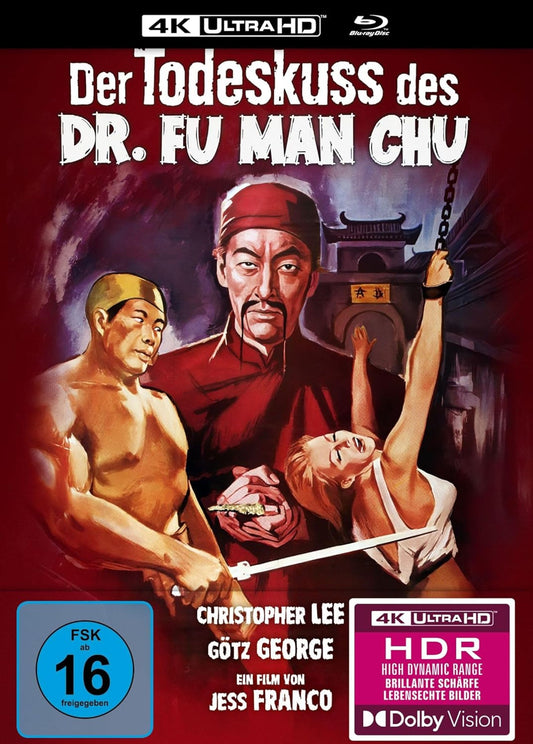 The Blood of Fu Manchu (1968) Limited Edition Mediabook - 4K UHD / Blu-ray Region B