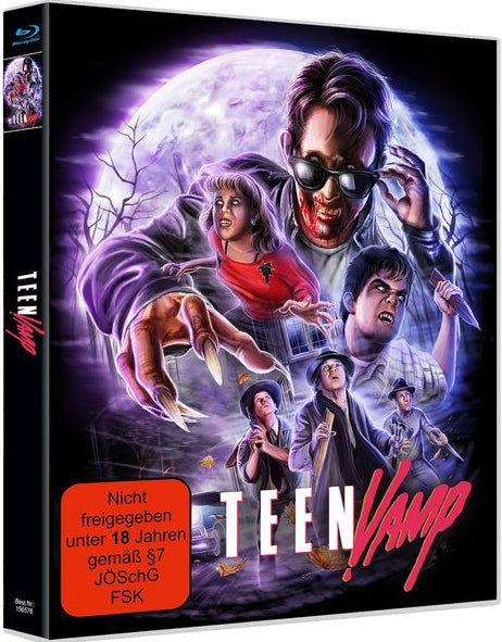 Teen Vamp (1988) German Import Cover A - Blu-ray Region B