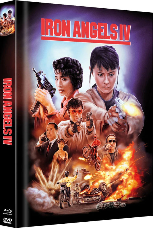 Iron Angels 4 (1989) *NON-NUMBERED* Mediabook B - Blu-ray Region B