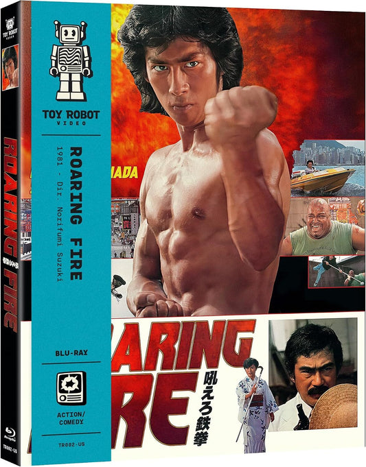 PRE-ORDER Roaring Fire (1981) LE Slipcover Toy Robot - Blu-ray