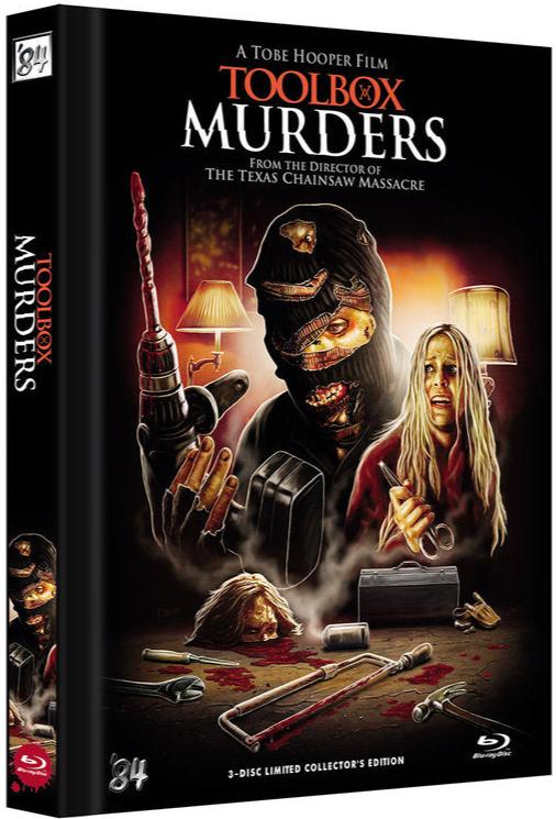 The Toolbox Murders (2004) LE 555 Mediabook - Blu-ray Region B