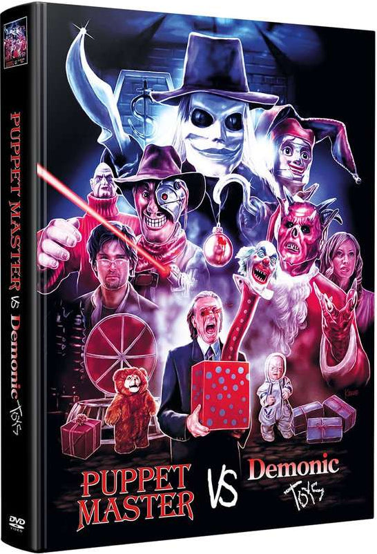 Puppet Master vs. Demonic Toys (2004) LE 222 Padded Mediabook - DVD Region 2