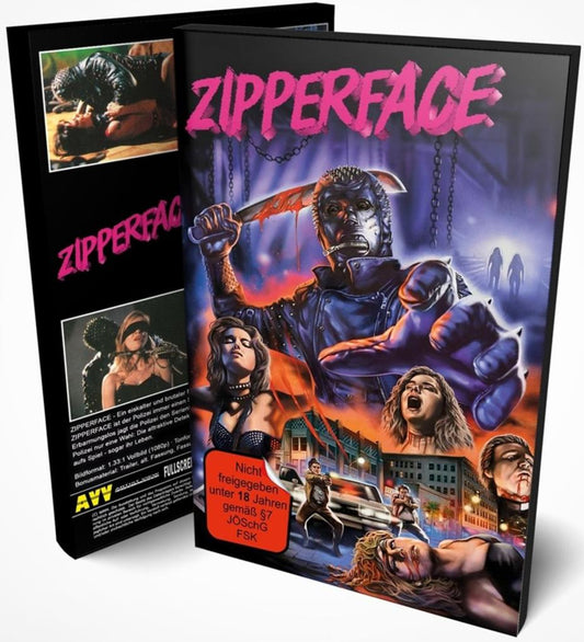 Zipperface (1992) Limited Edition 50 Large Hardbox - Blu-ray Region B