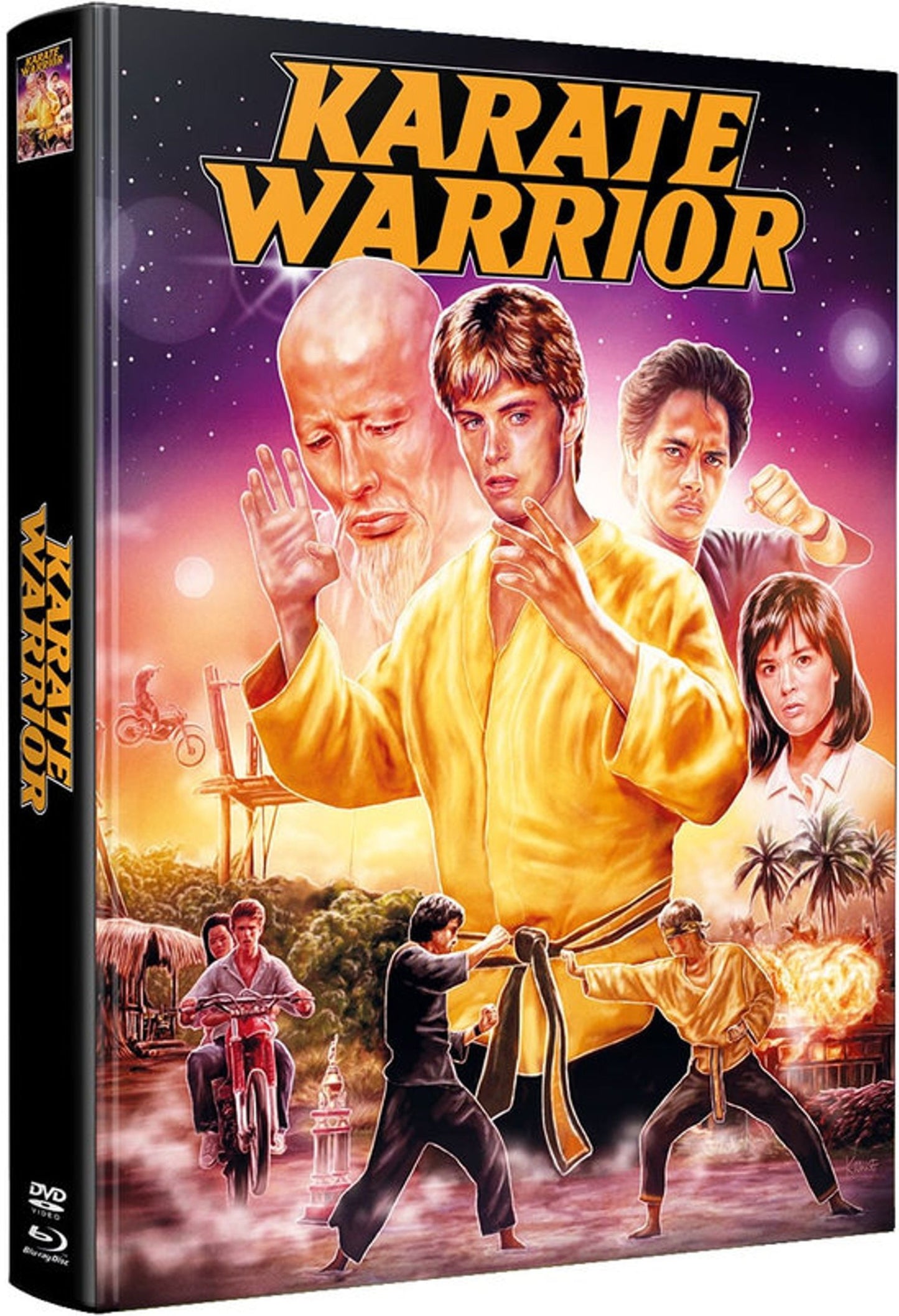 PRE-ORDER Karate Warrior (1987) LE 199 Padded Mediabook - Blu-ray Region B