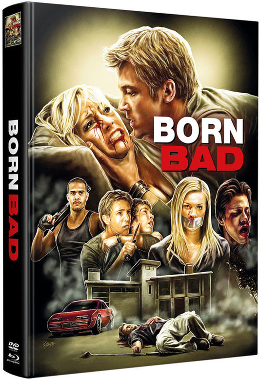Born Bad (2011) LE 100 Padded Mediabook - Blu-ray Region B