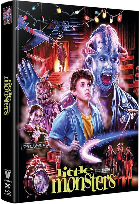 Little Monsters (1989) LE 133 Padded Mediabook - Blu-ray Region B