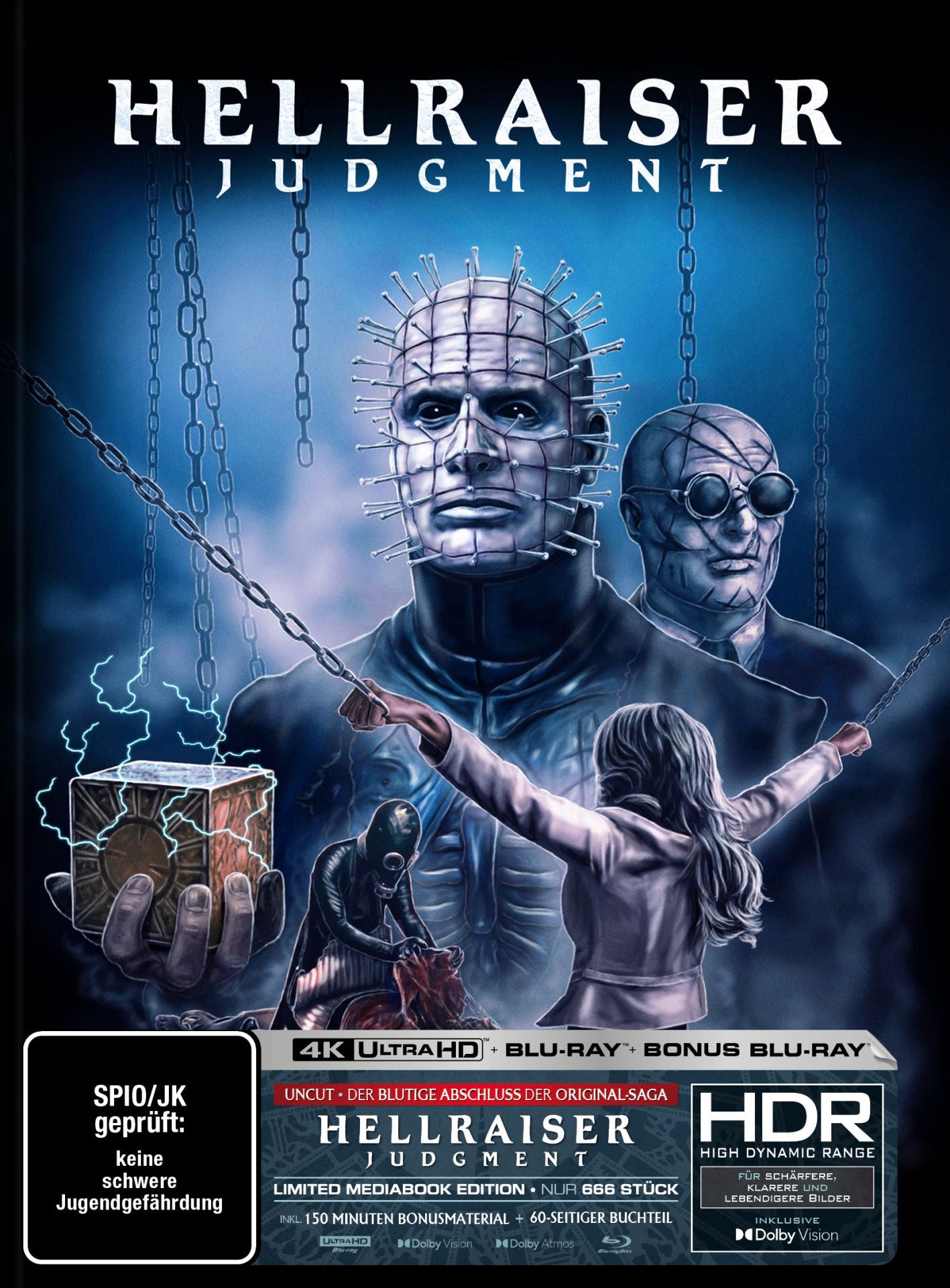 Hellraiser: Judgement (2018) LE 666 Mediabook C - 4K UHD / Blu-ray