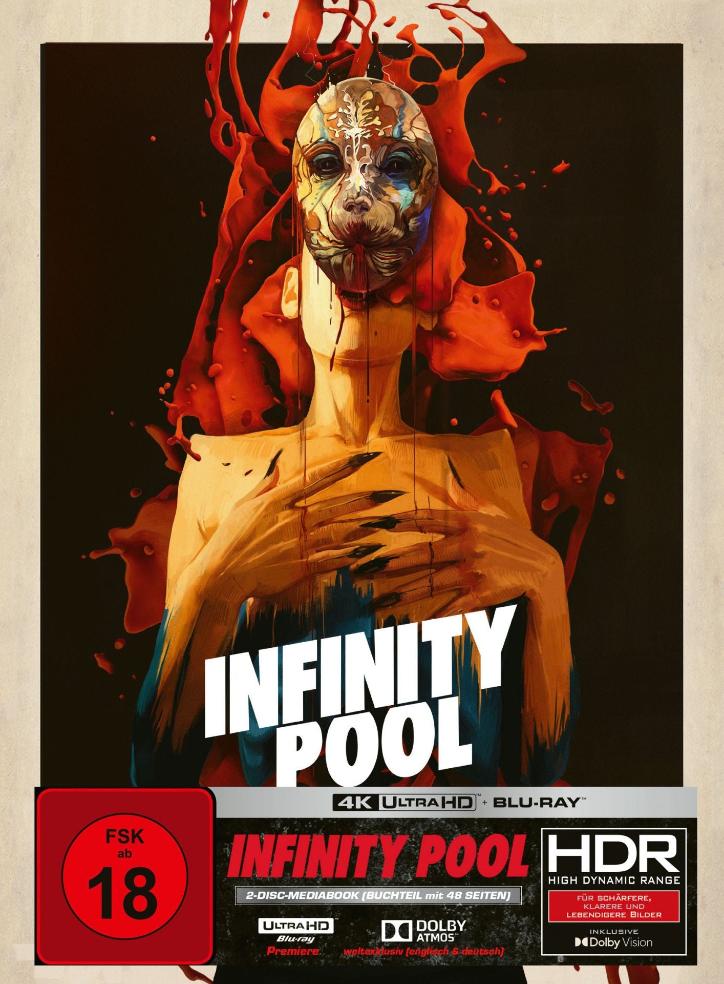 Infinity Pool (2023) LE 666 Mediabook C - 4K UHD / Blu-ray