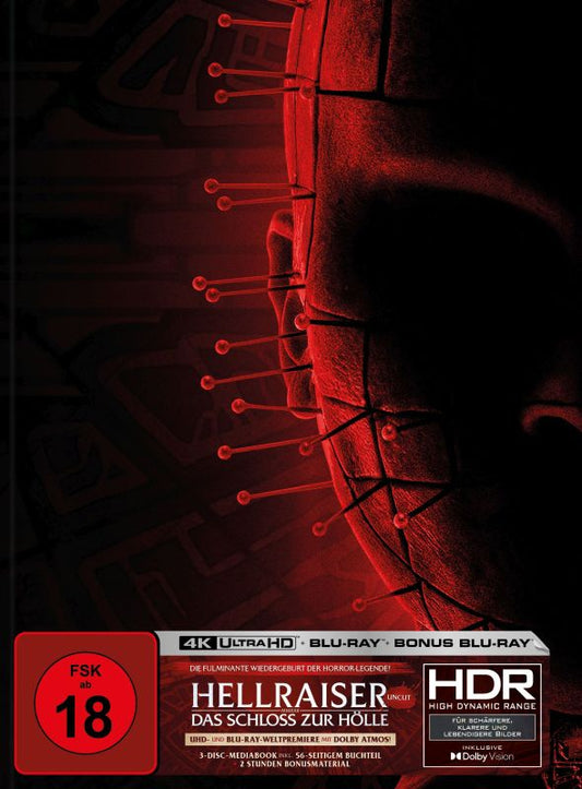 Hellraiser (2022) LE 666 Mediabook F - 4K UHD / Blu-ray Region B