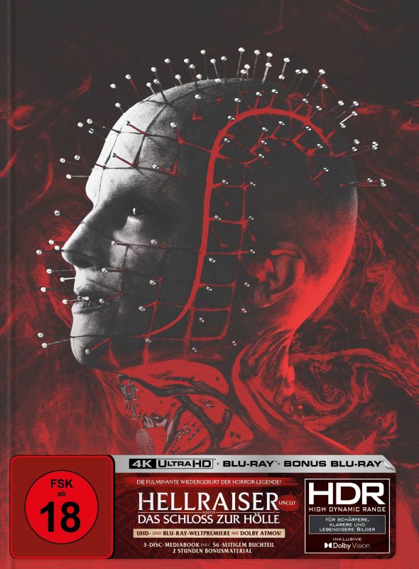 Hellraiser (2022) LE 666 Mediabook G - 4K UHD / Blu-ray Region B