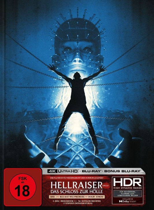 Hellraiser (2022) LE 666 Mediabook E - 4K UHD / Blu-ray Region B