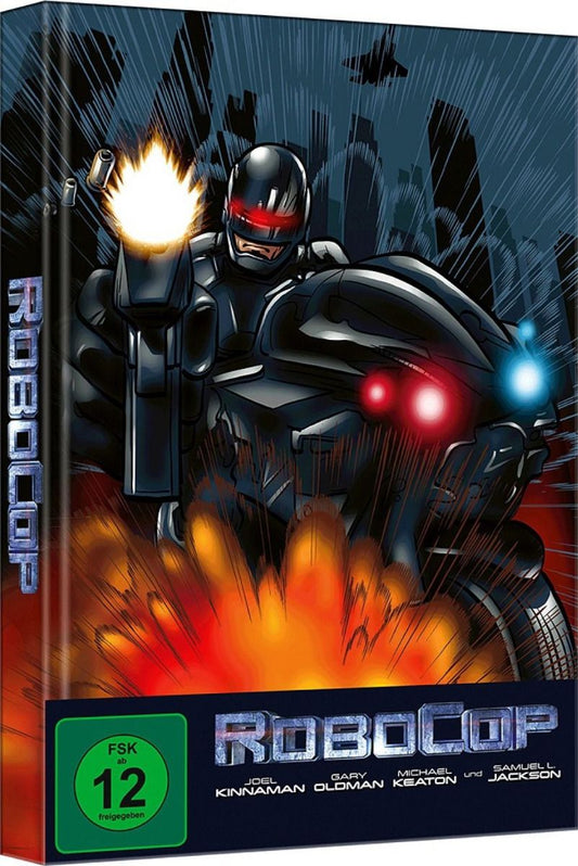 Robocop (2014) LE 333 Mediabook Cover A - Blu-ray Region B