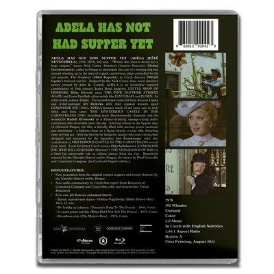 Adela Has Not Had Supper Yet (1978) Deluxe Limited Edition Deaf Crocodile - Blu-ray