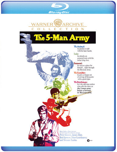 The Five Man Army (1969) Warner Archive - Blu-ray