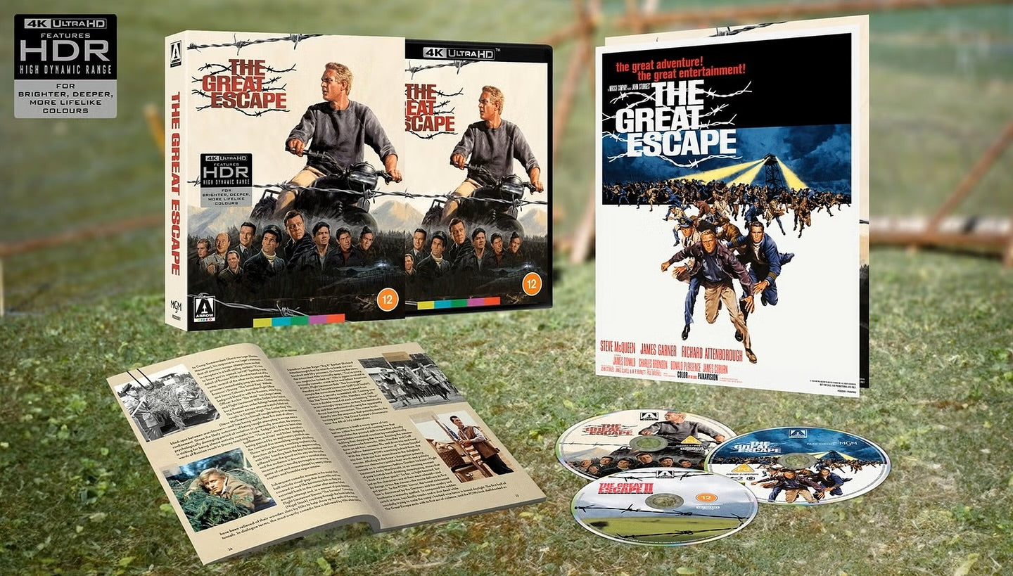 PRE-ORDER The Great Escape (1963) LE Arrow UK - 4K UHD