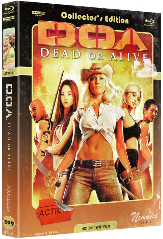D.O.A. Dead or Alive (2006) LE 333 Mediabook - 4K UHD / Blu-ray Region B