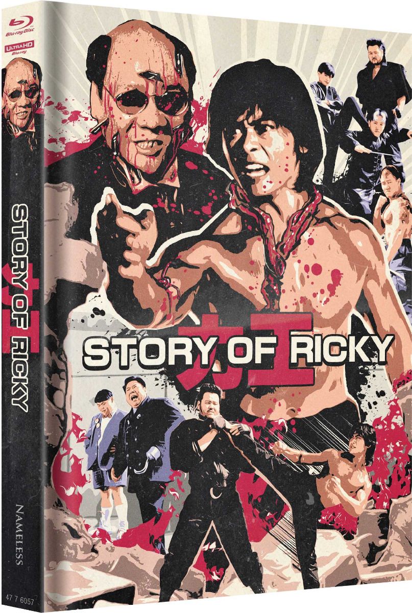 Riki-Oh: The Story of Ricky (1991) LE 500 Mediabook Cover B - 4K UHD / Blu-ray Region B