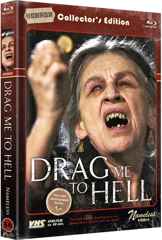 Drag Me To Hell (2009) Used - LE 444 Mediabook Cover C - Blu-ray Region B