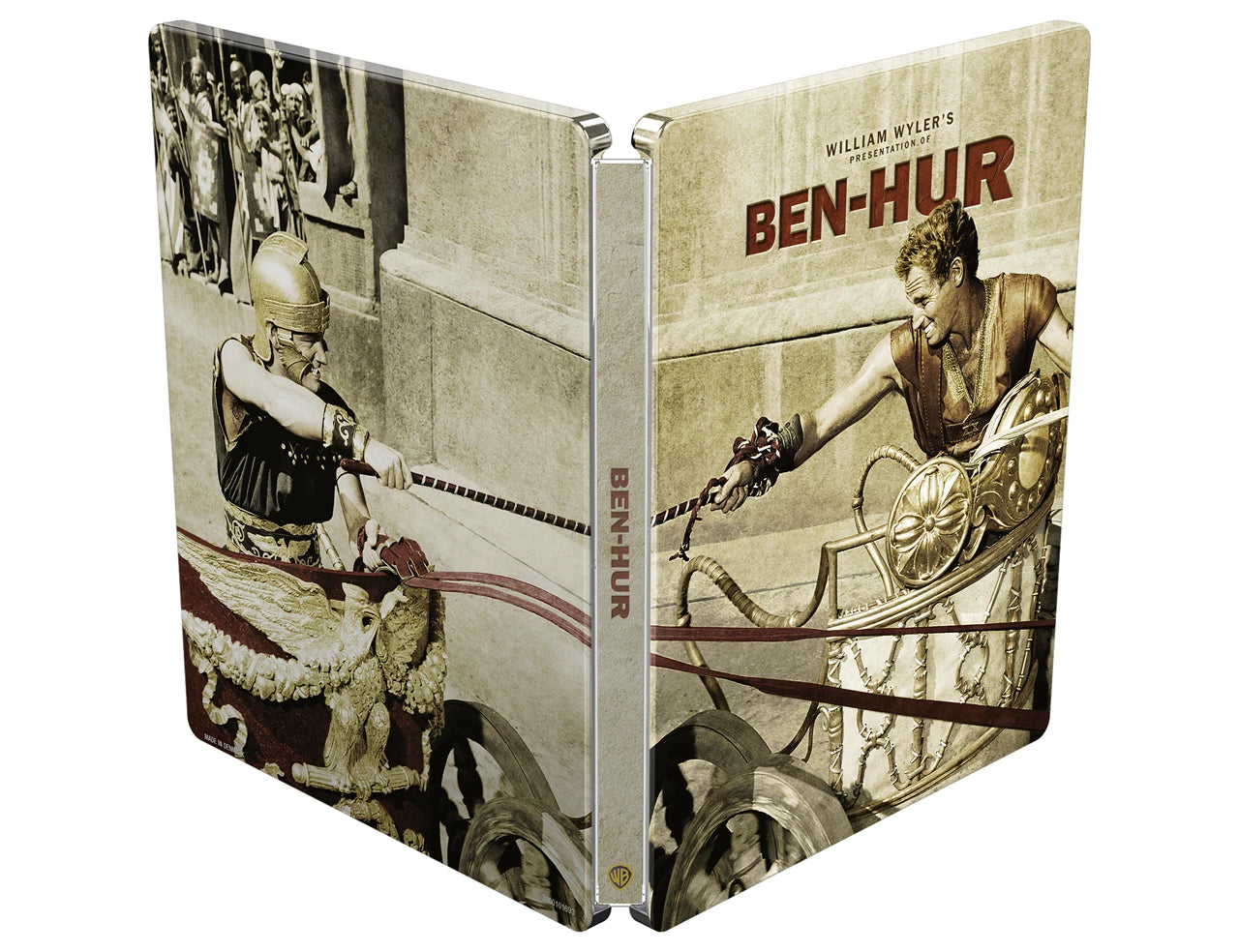 Ben Hur (1959) UK Limited Edition Steelbook - 4K UHD / Blu-ray Region Free