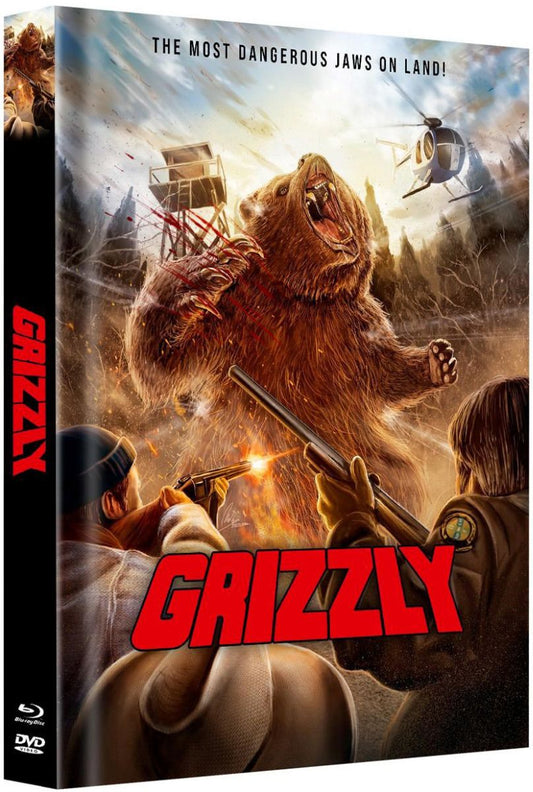 Grizzly (1976) LE 333 Mediabook - Blu-ray Region B