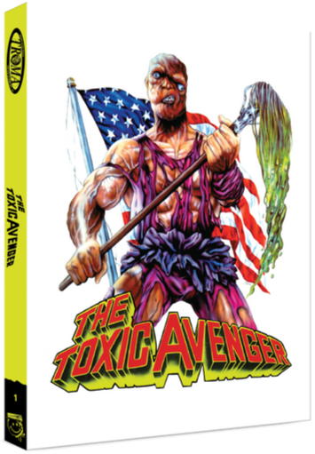 PRE-ORDER The Toxic Avenger (1984) LE Slipcover Refuse Films - Blu-ray Region Free