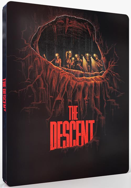 The Descent (2005) German Limited Edition Steelbook w/ Slipcover - 4K UHD / Blu-ray Region B