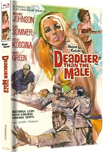 Deadlier Than the Male (1967) *DINGED* LE 444 Mediabook Cover A - Blu-ray Region B