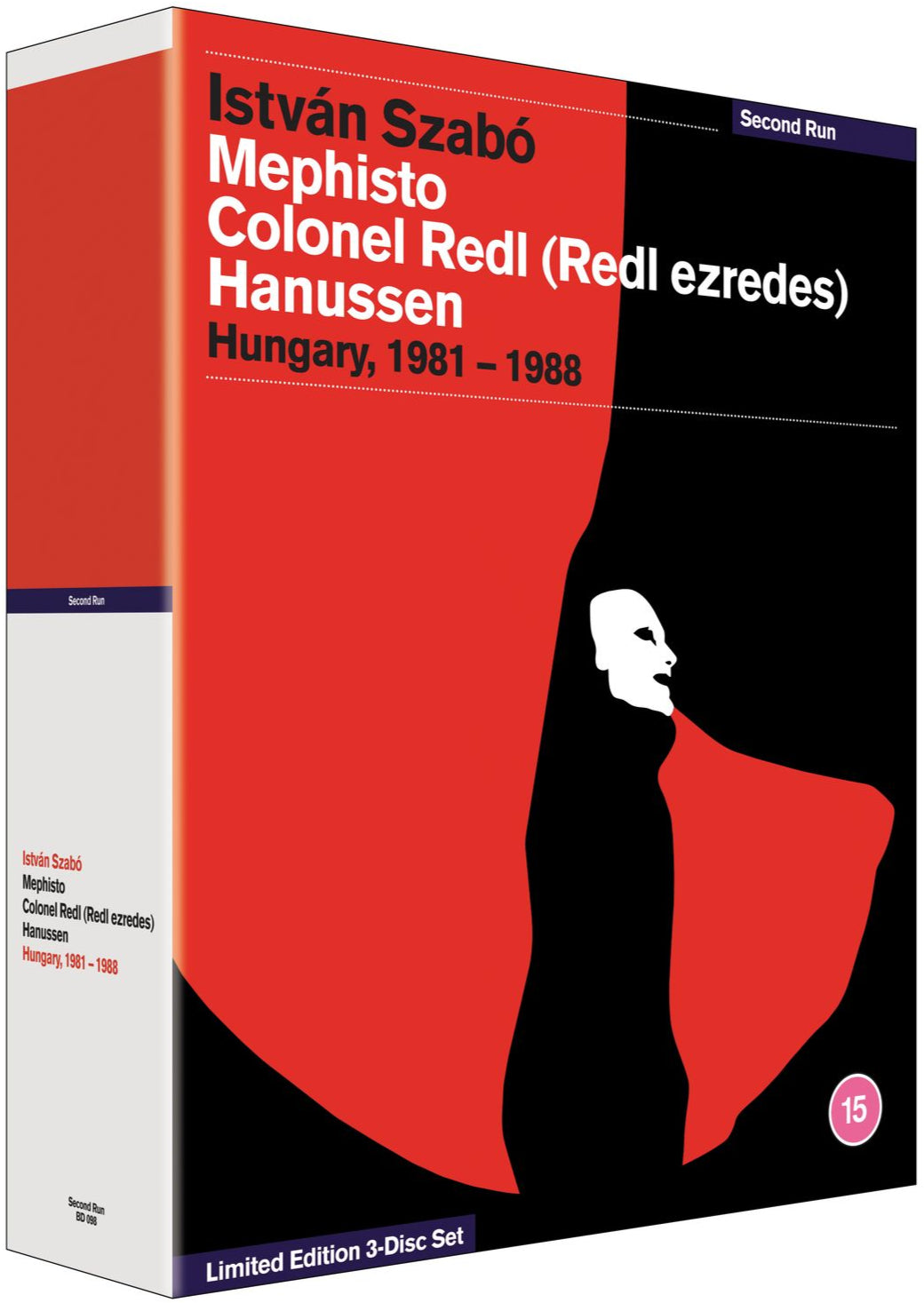 István Szabó: Mephisto / Colonel Redl / Hanussen (Second Run) Limited Edtion - Blu-ray Region Free