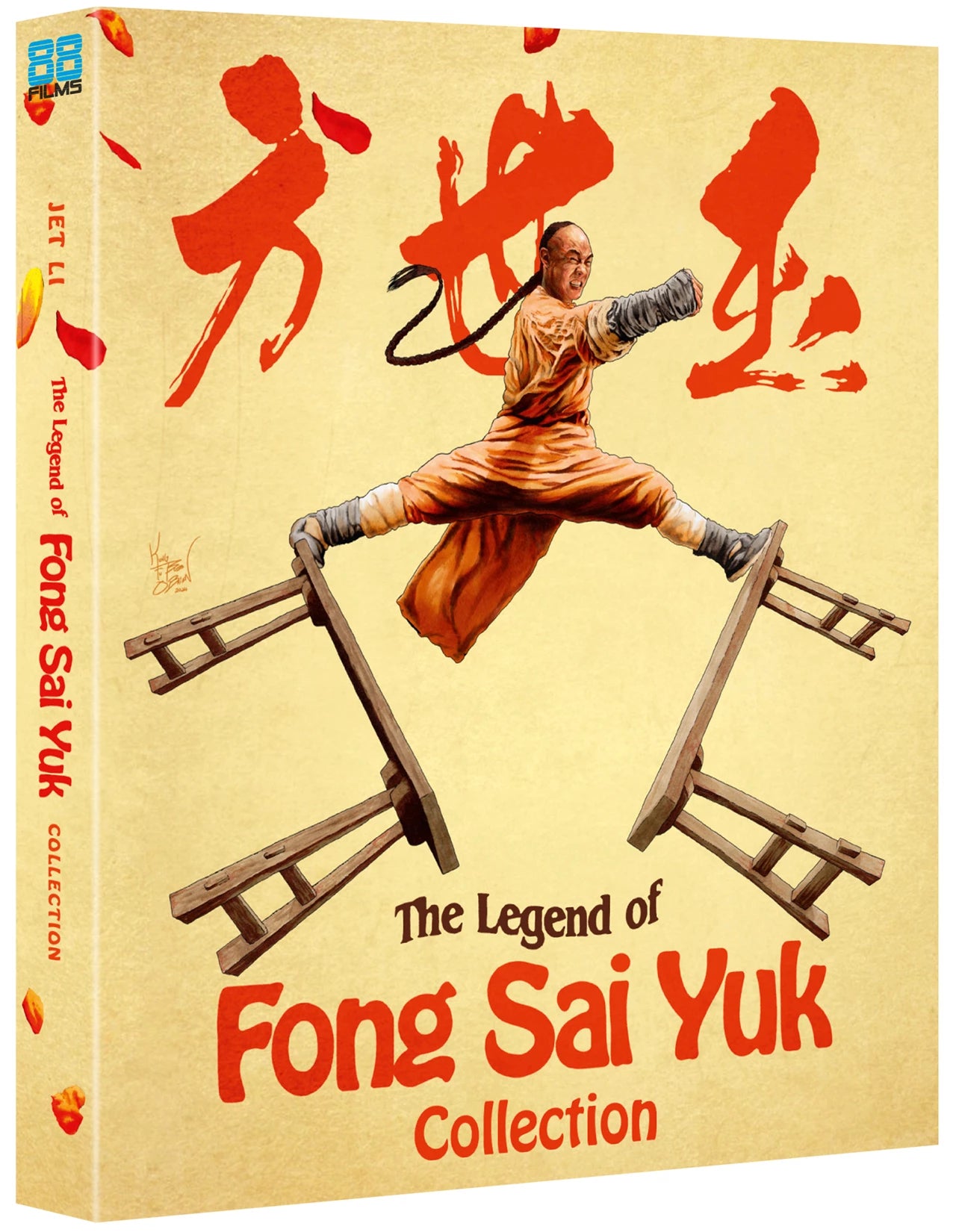 PRE-ORDER The Legend Of Fong Sai Yuk 1 & 2 - Deluxe Limited Edition 88 FIlms UK - Blu-ray Region B