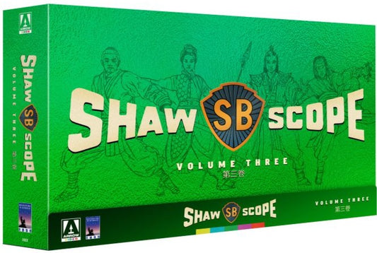 PRE-ORDER Shawscope Vol. 3 - Limited Edition Box Set Arrow US - Blu-ray Region A & B