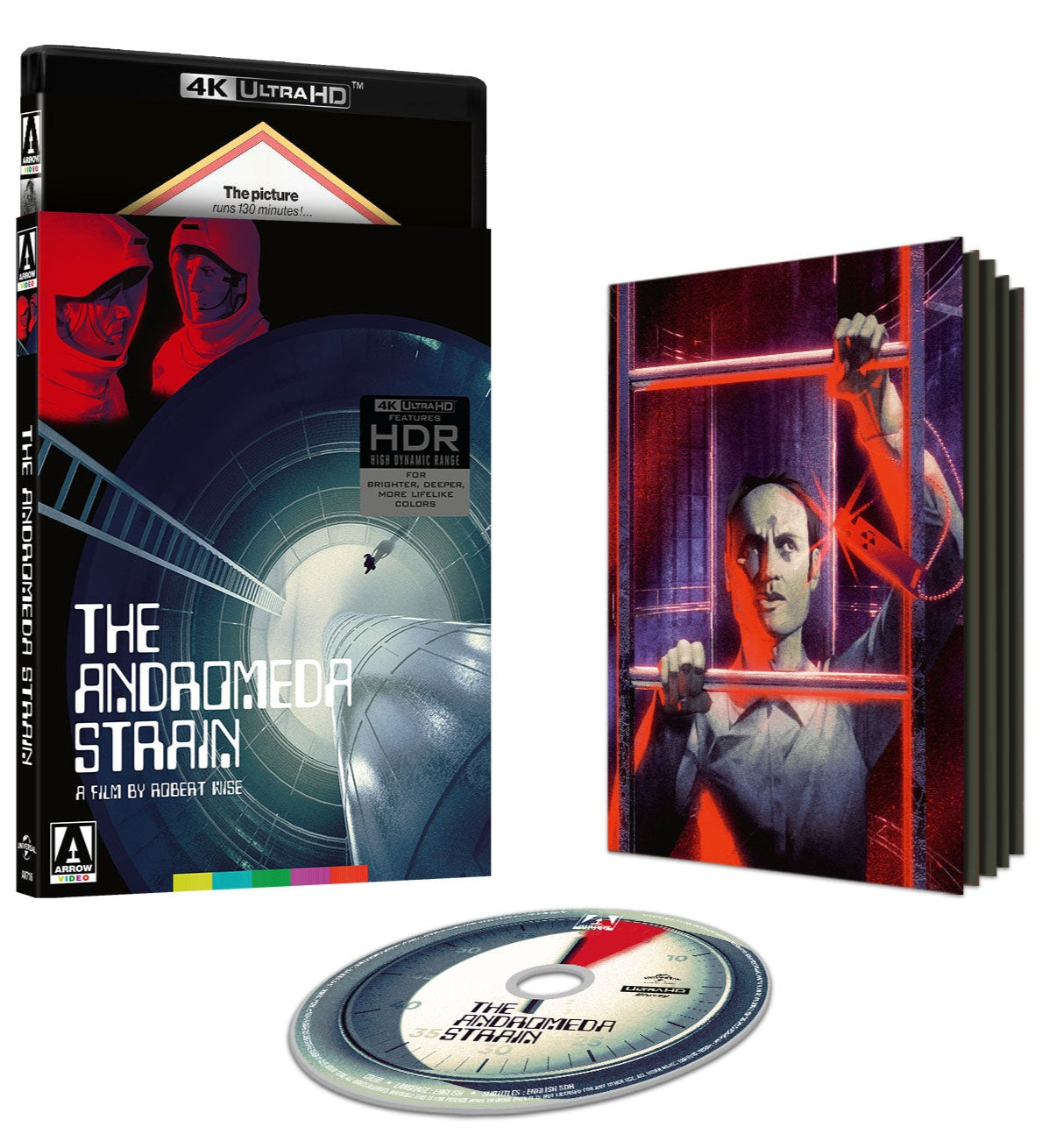 The Andromeda Strain (1971) LE Slipcover Arrow US - 4K UHD