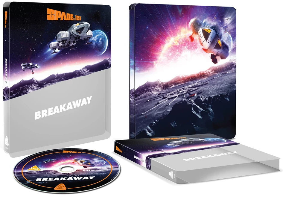 PRE-ORDER Space: 1999 - Breakaway (1975) UK Limited Edition Steelbook w/ Slipcover - 4K UHD