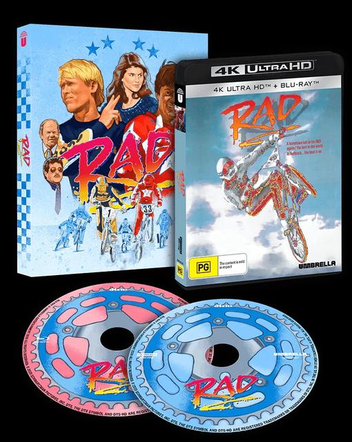 Rad (1986) LE Slipcover Umbrella - 4K UHD / Blu-ray Region Free