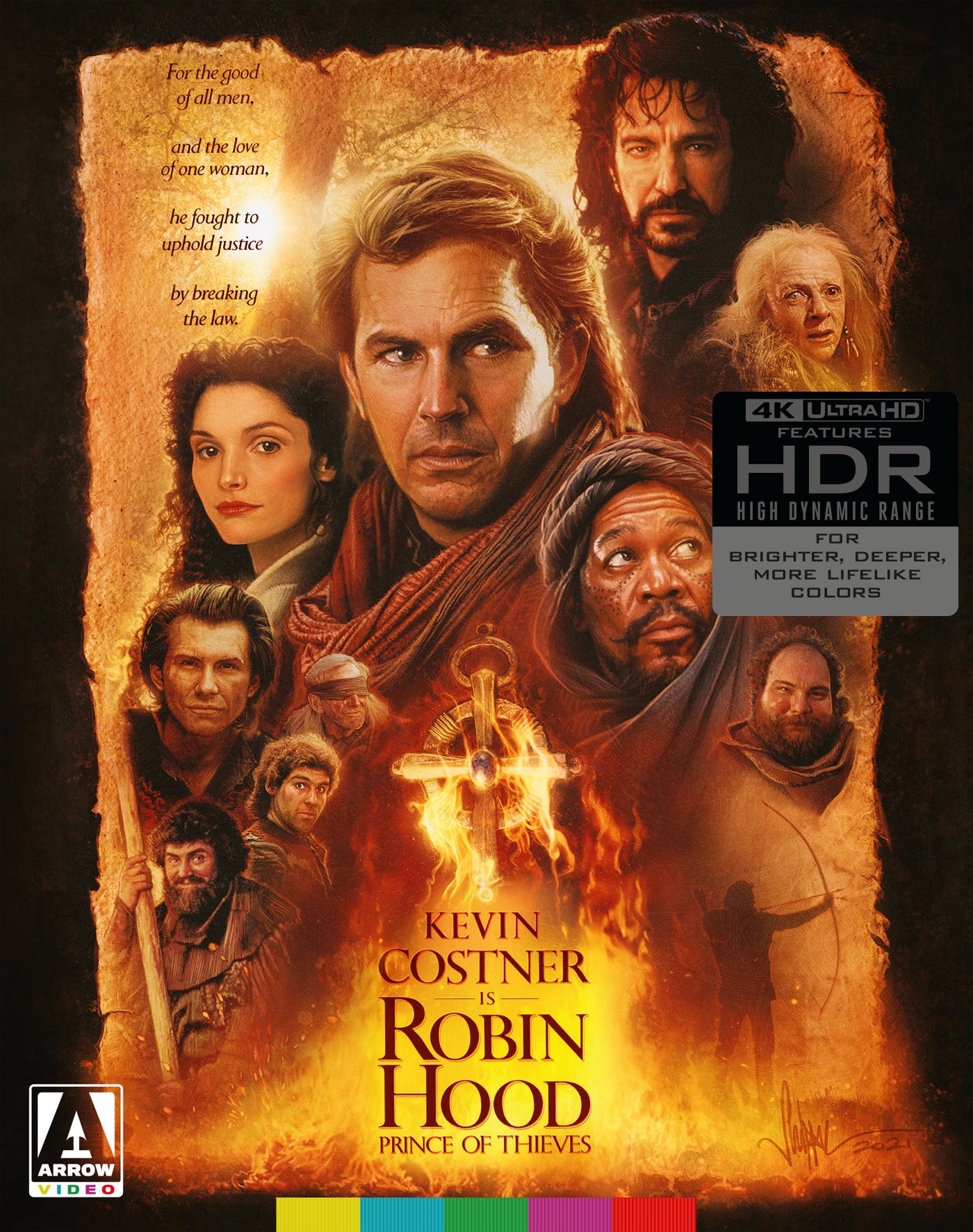 PRE-ORDER Robin Hood: Prince of Thieves (1991) Limited Edition Arrow US - 4K UHD