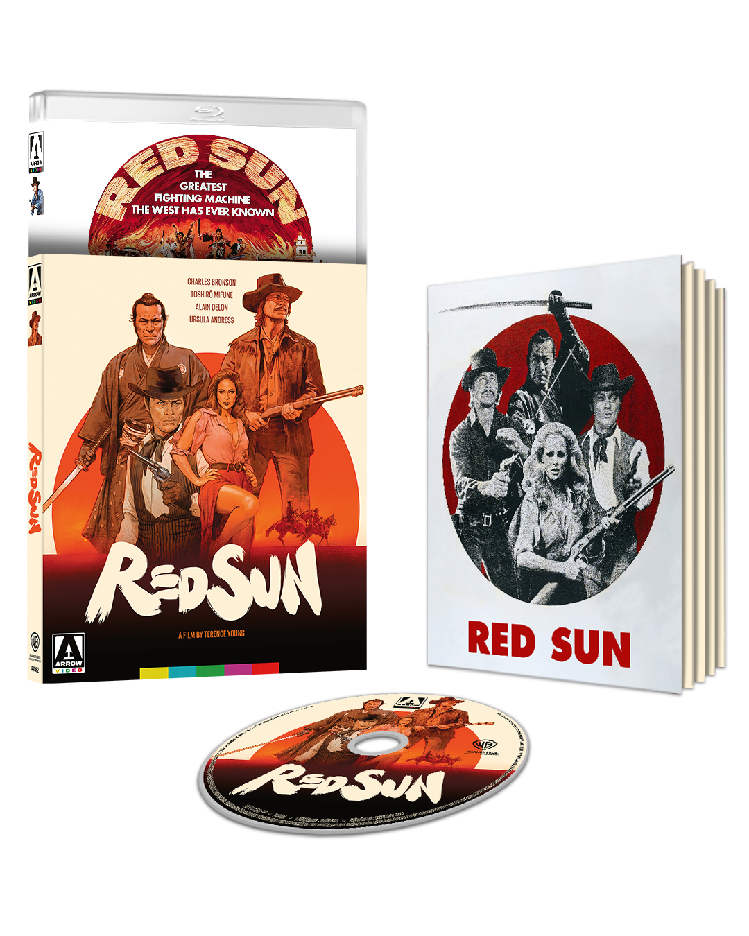 PRE-ORDER Red Sun (1971) LE Slipcover Arrow US - Blu-ray