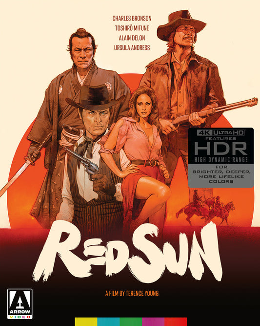 PRE-ORDER Red Sun (1971) LE Slipcover Arrow US - 4K UHD