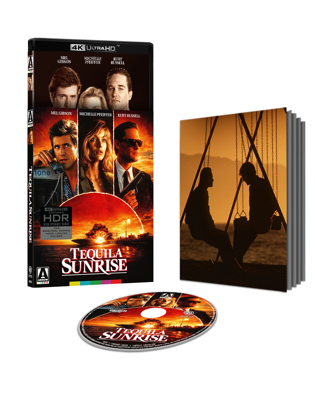 PRE-ORDER Tequila Sunrise (1988) Limited Edition Slipcover Arrow US - 4K UHD
