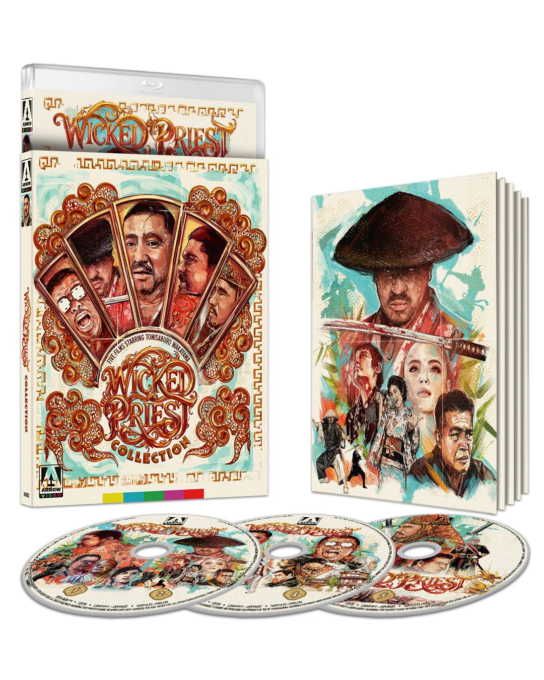 PRE-ORDER Wicked Priest Collection - Limited Edition Slipcover Arrow US - Blu-ray