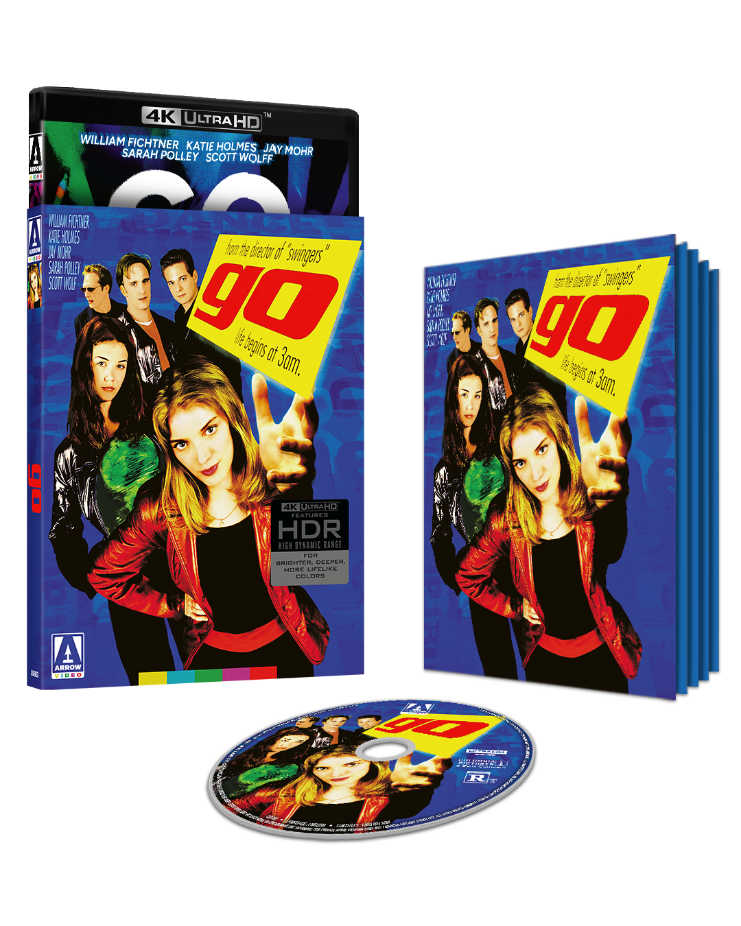 PRE-ORDER Go (1999) Limited Edition Slipcover Arrow US - 4K UHD