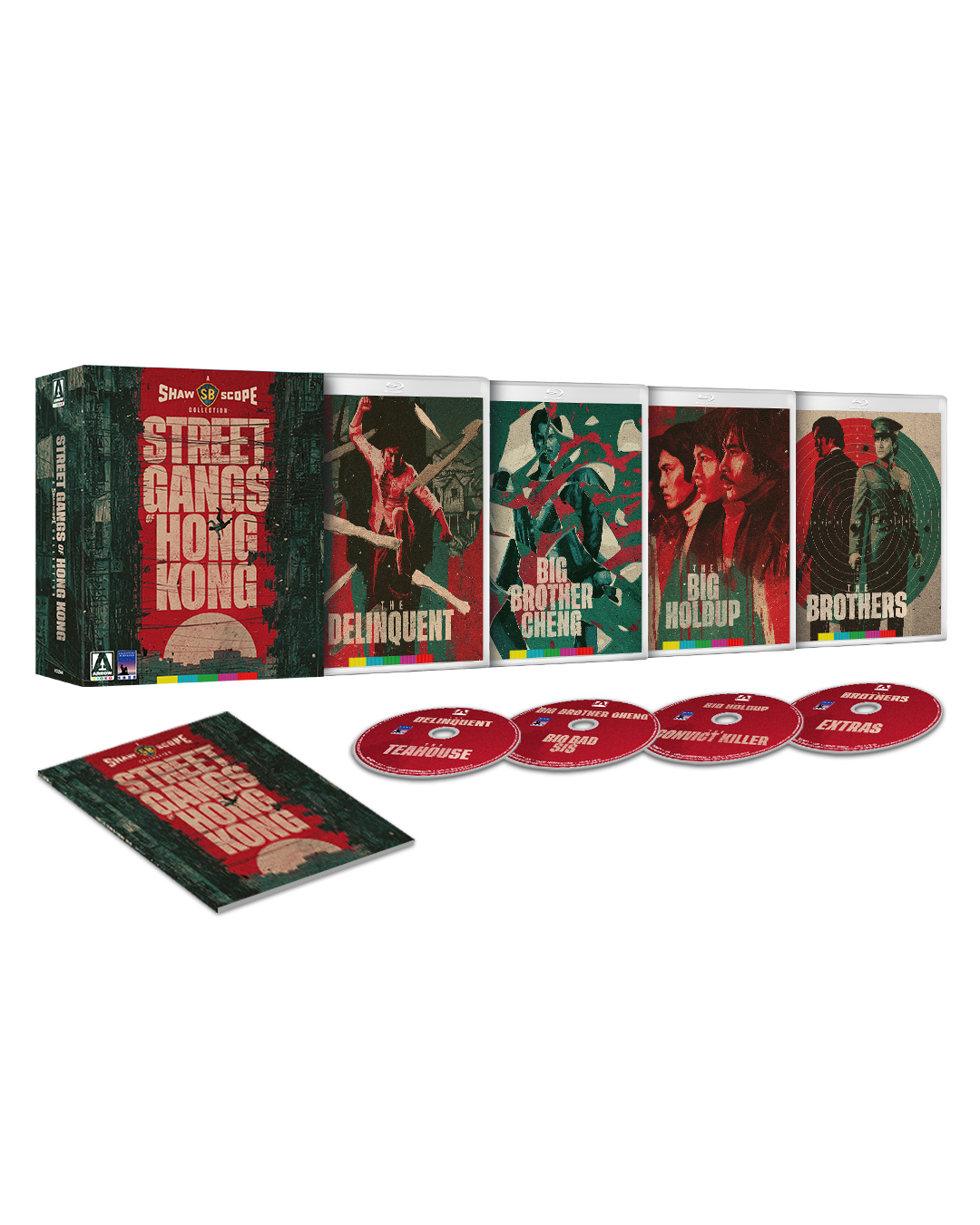 PRE-ORDER Shawscope Presents: Street Gangs of Hong Kong - Limited Edition Arrow US - Blu-ray