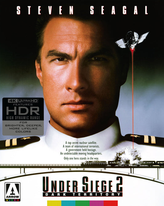 PRE-ORDER Under Siege 2: Dark Territory (1995) LE Slipcover Arrow US - 4K UHD