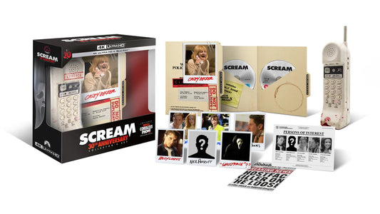 PRE-ORDER Scream (1996) *NOTES* UK Limited Collector's Edition - 4K UHD / Blu-ray Region B