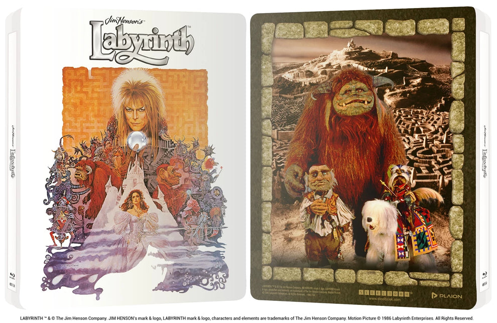 PRE-ORDER Labyrinth (1986) UK Limited Collector's Edition w/ Steelbook - 4K UHD / Blu-ray Region B