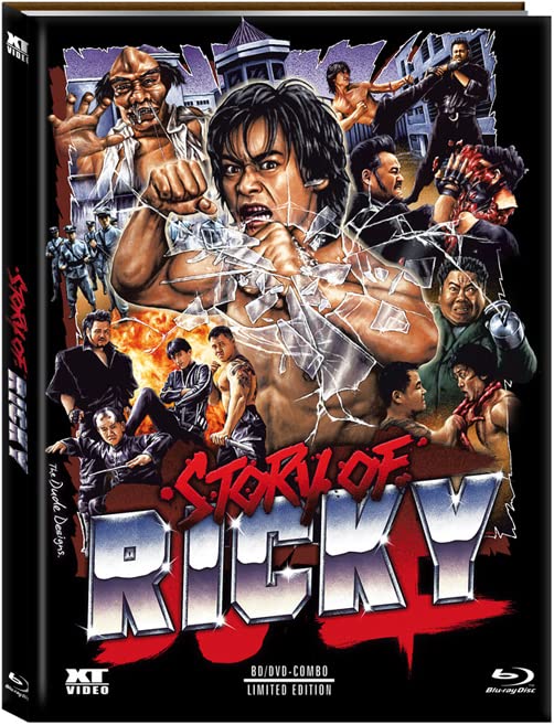 Riki-Oh: The Story of Ricky (1991) LE 888 Medibook - Blu-ray Region B NO ENGLISH