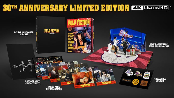 Pulp Fiction (1994) Limited 30th Anniversary Collector's Edition - 4K UHD / Blu-ray