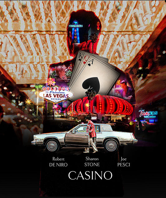 PRE-ORDER Casino (1995) Ultimate Collector's Edition Steelbook - 4K UHD / Blu-ray *ONE PER CUSTOMER*