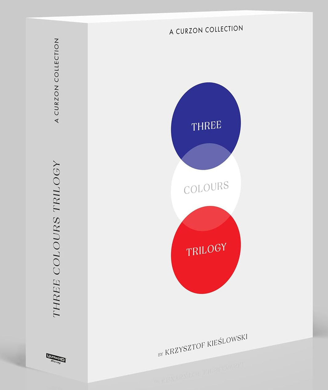 PRE-ORDER Three Colours Trilogy (Blue / White / Red) Standard Edition Curzon - 4K UHD / Blu-ray Region B