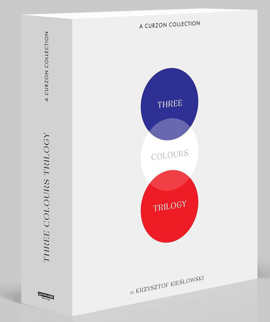 PRE-ORDER Three Colours Trilogy (Blue / White / Red) Standard Edition Curzon - 4K UHD / Blu-ray Region B